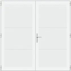 ConDoor Garagentor Drehflügeltore LUXE-LINE TWIN, Woodgrain Plano