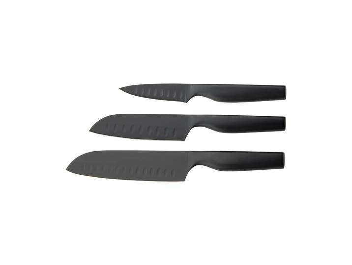 Dorre Ensemble de couteaux Sukai 3 pièces Noir
