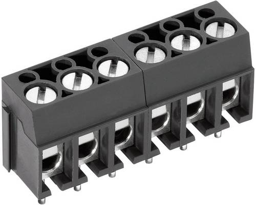PTR Hartmann 50100050121G Schraubklemmblock 2.50mm² Polzahl 5 Grau
