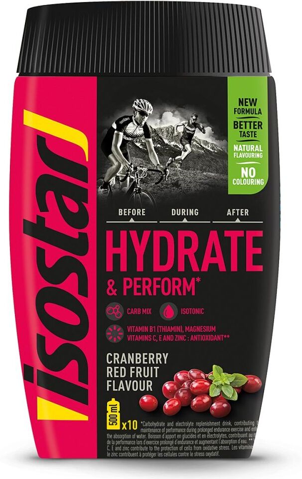 Isostar Hydrate & Perform Powder Cranberry red Fruit