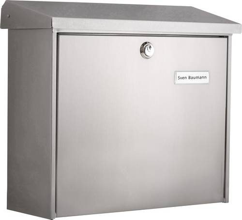 Burg Wächter COMFORT 913 SI Briefkasten Stahlblech Silber