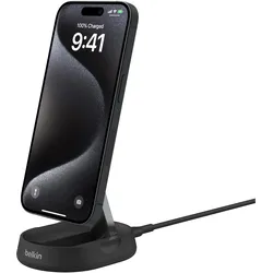 Belkin Boost Charge Pro (15 W), Wireless Charger, Schwarz