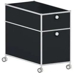 viasit Rollcontainer »System 4« schwarz, 42x76x62 cm