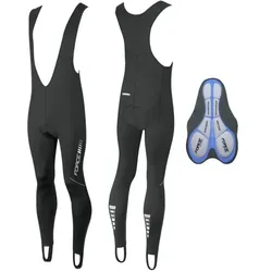 Force Z68 Herrenhose mit Latz und Polsterung Schwarz Gr.XS