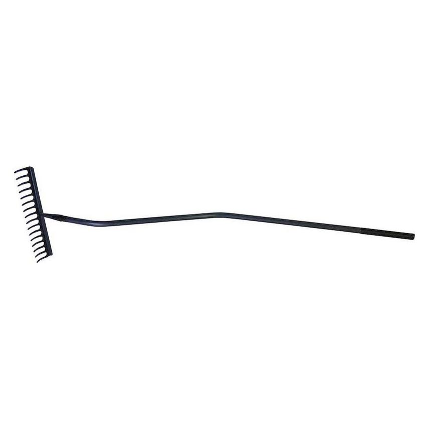 Richmann Rake with 16 teeth, metal handle (72-1001)