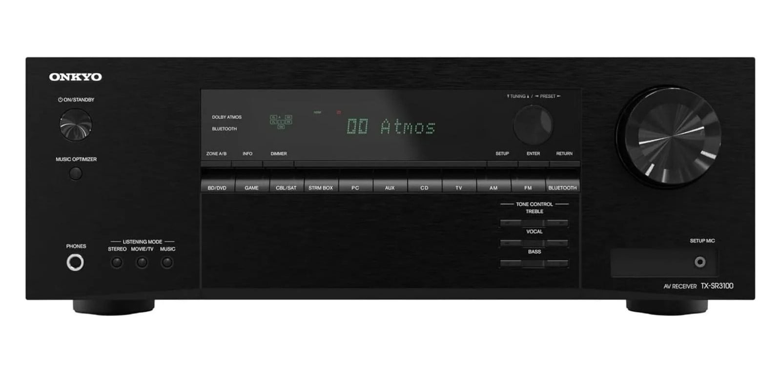 Onkyo TX-SR3100DABB AV-receiver, zwart