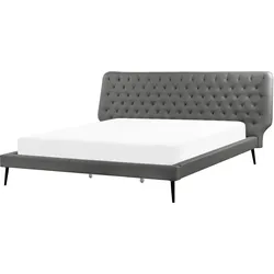 BETT 180/200cm Grau Essonne
