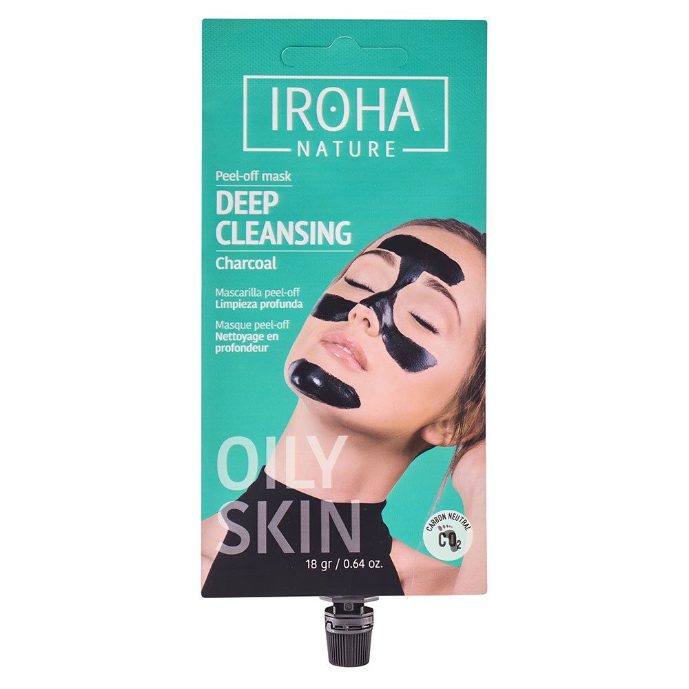 Iroha Detox Masq Peel OFF Charbon 18 g Gesichtsmaske