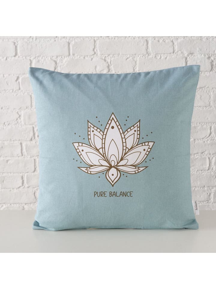 Boltze Kissen "Bali" in Grün - (L)45 x (B)45 cm - onesize