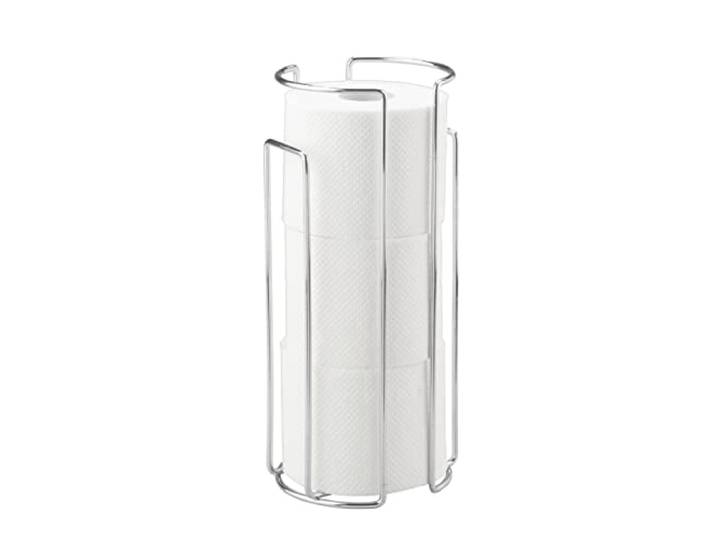 WENKO Toilettenpapier-Ersatzrollenhalter Chrom schwere und massive Qualität Chrom