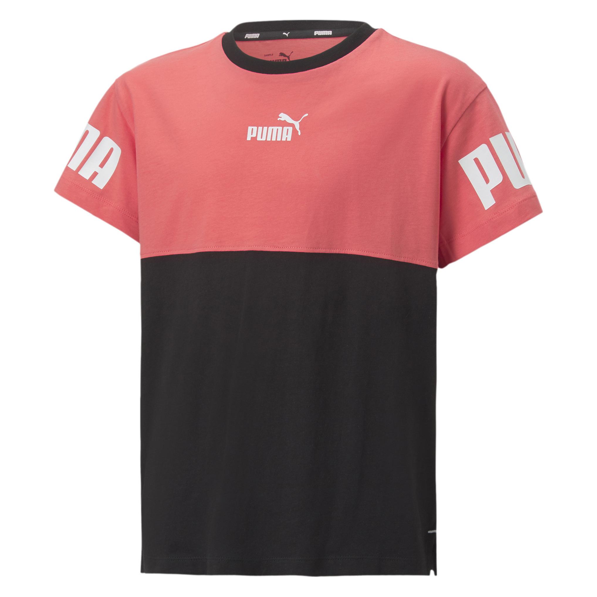 Puma Power Colorblock Tee G (140) (19769390)