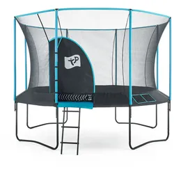 50NRTH TP Toys Genius 12 Trampolin blau/schwarz Ø366 cm
