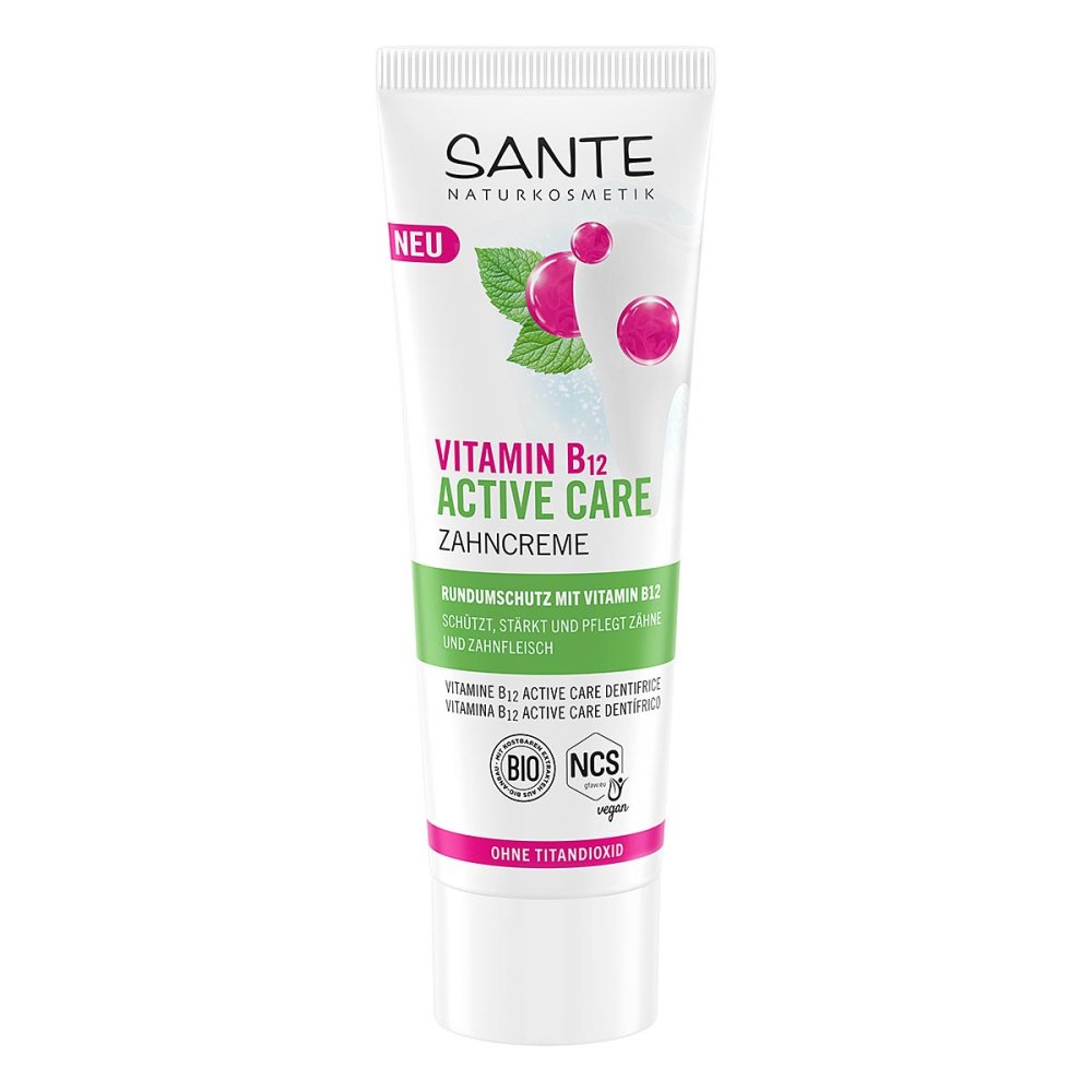 LOGOCOS Naturkosmetik GmbH & Co. KG Sante Vitamin B12 Active Care Zahncreme 08107946