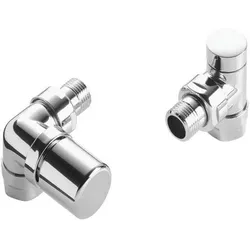 Zehnder Zubehör Ventilkörper Set Typ I M30x15 Winkeleckform links Edelweiss, AC4991536700000 AC4991536700000