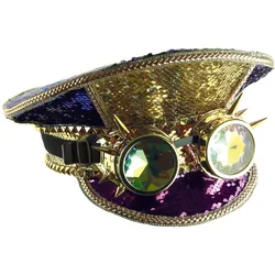 Metamorph Glitzerpunk Schirmmütze