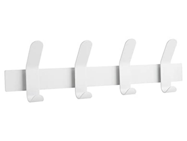 ZONE DENMARK 10582 Patère à 4 crochets en métal Blanc