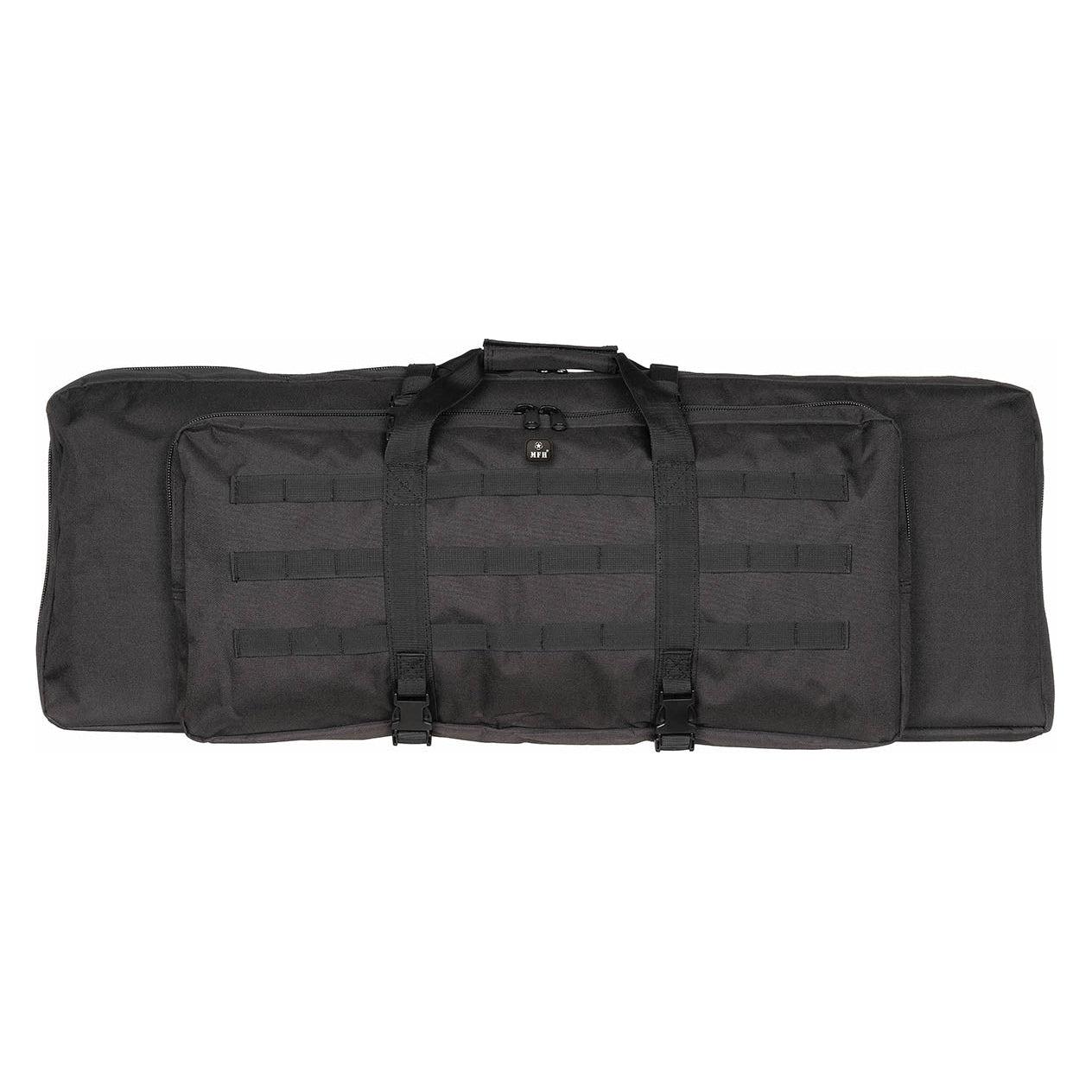Mfh Gewehrtasche, schwarz, gefüttert, für 2 Waffen (33536224)