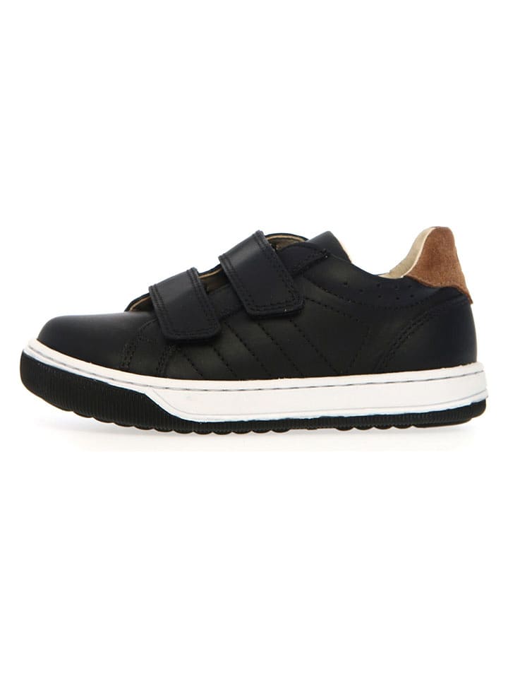 Naturino Leder-Sneaker "Nume" in Schwarz - 34