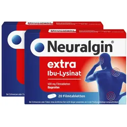 Neuralgin Extra Ibu Lysinat FTA Doppelp 2X20 St