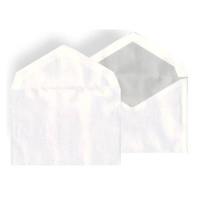 Mailmedia Briefumschlag Offset weiá mit Seidenfutter, C6 (C6, 25x) (30002355)