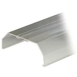 Wago 709-153 Abdeckprofil,Typ 1,passend zu Abdeckprofilträger Typ 1,transparent 709153  - 10 Stück