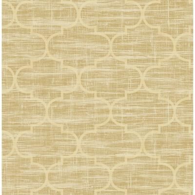 Seabrook Designs Rosemont Ogee Unpasted Wallpaper