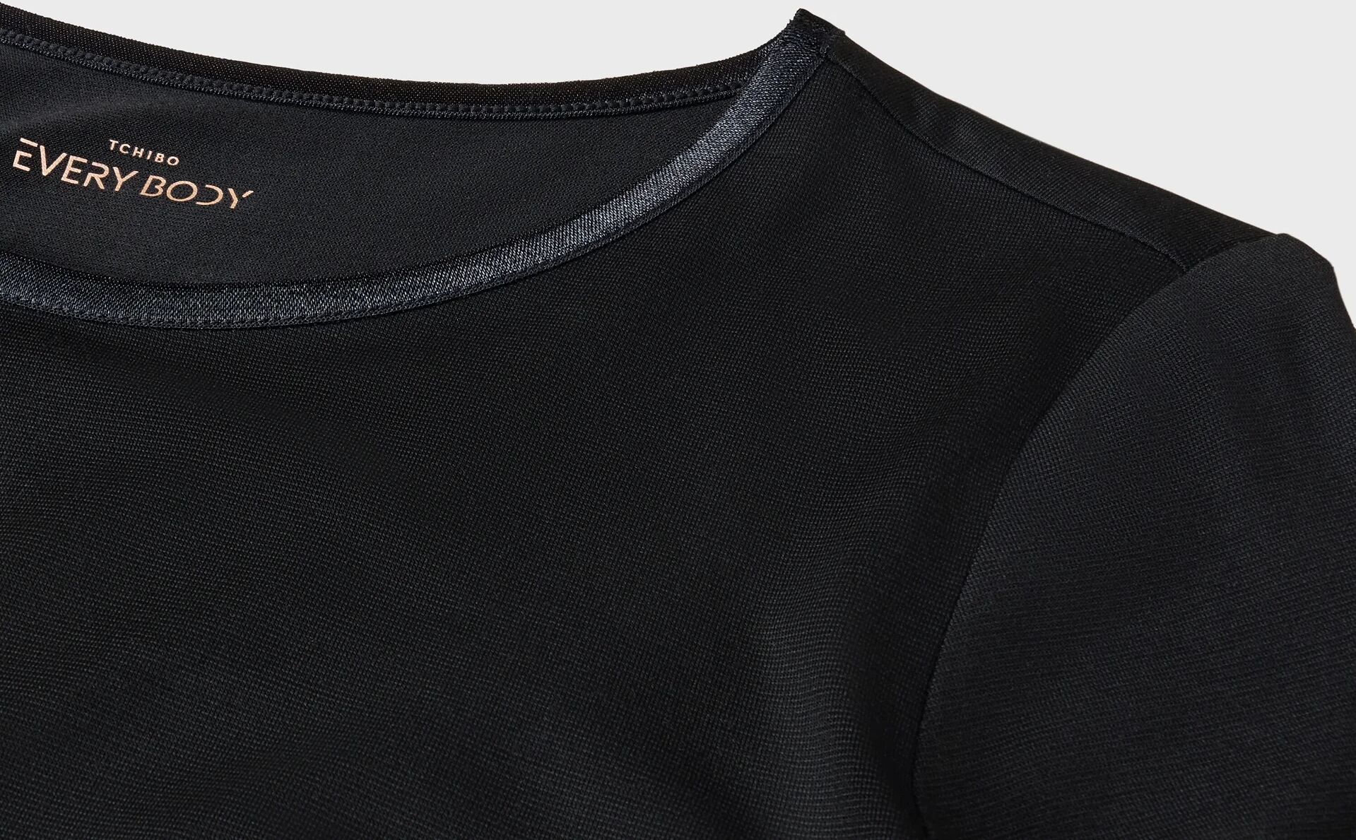 Tchibo - Wärmendes Langarmshirt - Damen - Gr. M - schwarz