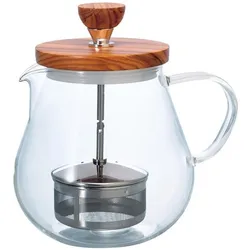 Hario, Teekanne, Teaor - Teekanne - Olivenholz - 700ml (0.70 l)