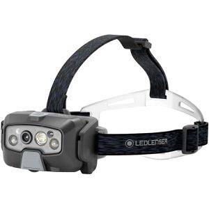 Ledlenser Stirnlampe HF8R Core LED wiederaufladbar, 1.600 lm, mit Lichtsensor & Rotlicht, wasserdicht