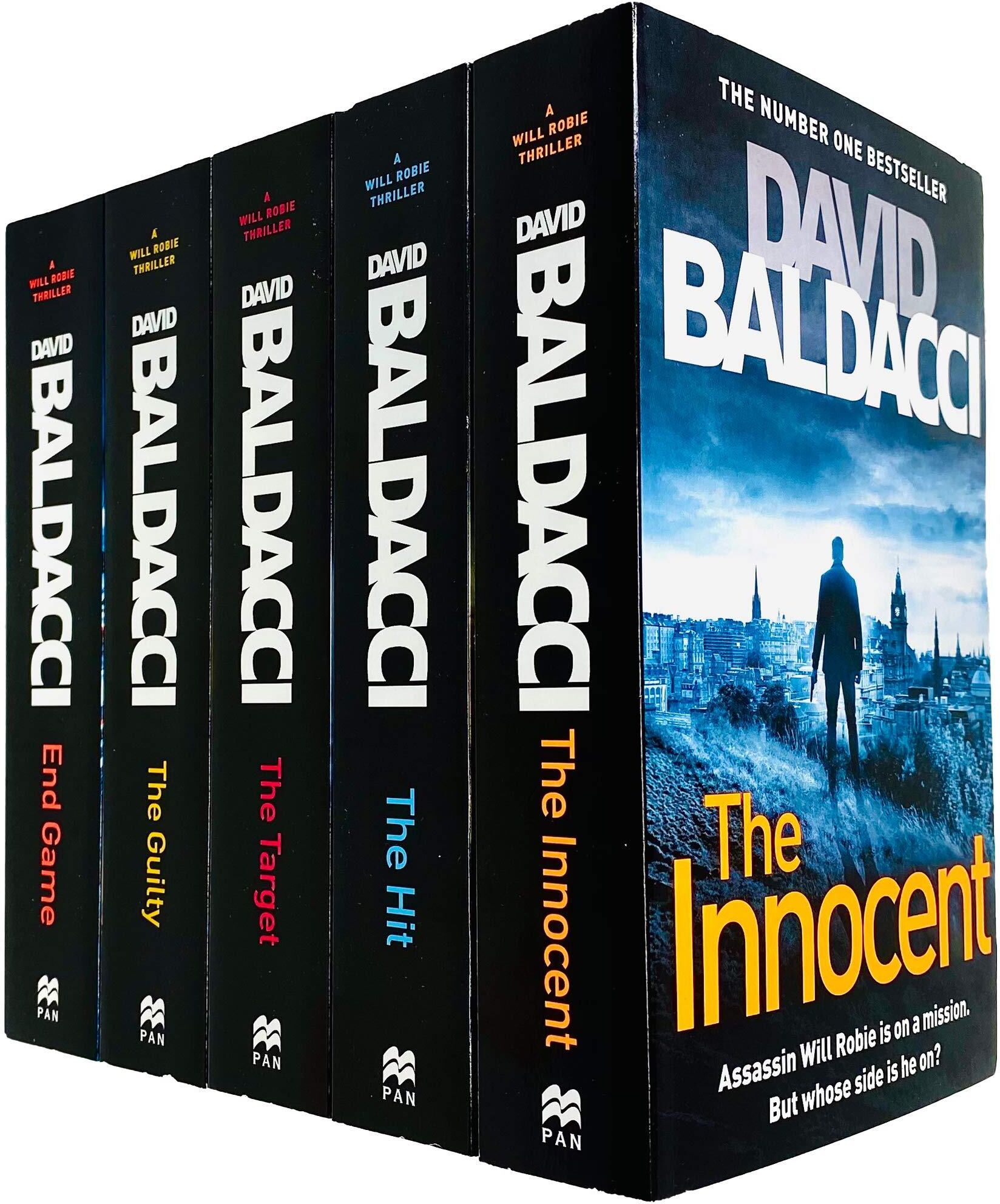 Will Robie Series 5 Book Collection by David Baldacci - Fiction - Paperback Pan Macmillan