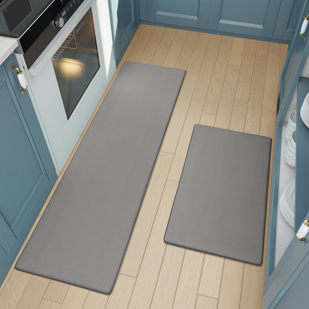 East Urban Home Dipson Anti-Fatigue Non-Skid Kitchen Mat Grey Runner 44cm W x 150cm L/Runner 44cm W x 150cm L.