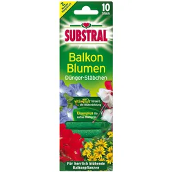 SUBSTRAL® Balkonblumen Düngerstäbchen 10 Stück