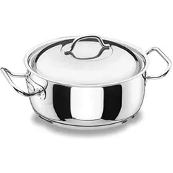 Lacor 72020, Pfanne + Kochtopf, Silber
