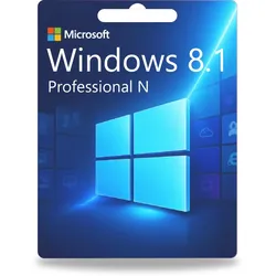 Microsoft Windows 8.1 Professional N 32/64 Bit