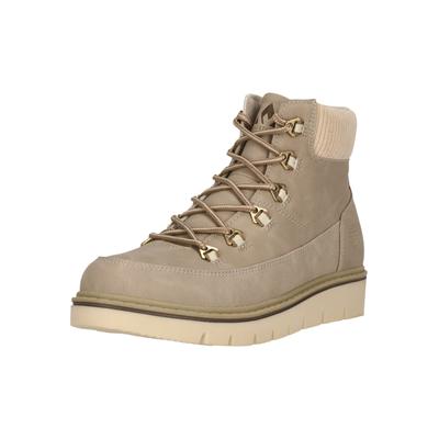Stiefelette WHISTLER "Naje", Damen, Gr. 41, Kunstfaser, beige (braun), Kunstfaser, Lederimitat, Schuhe Stiefelette, mit Allwetterprofil
