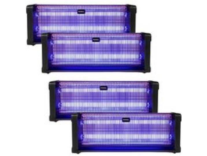 Pack PEREL 4x Destructeurs dinsectes Electrique 40W Anti-Moustique 230V 150m2