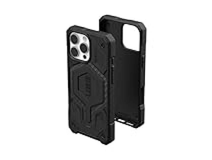 Urban Armor Gear Monarch Pro Case Compatible Apple iPhone 16 Pro Max Housse (Chargement sans Fil/magnétique Compatible, Protection 5 Couches) Carbon Fiber