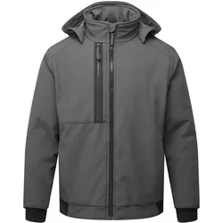 Winter Softshelljacke "CD874" WX2 Eco - M - metal grey