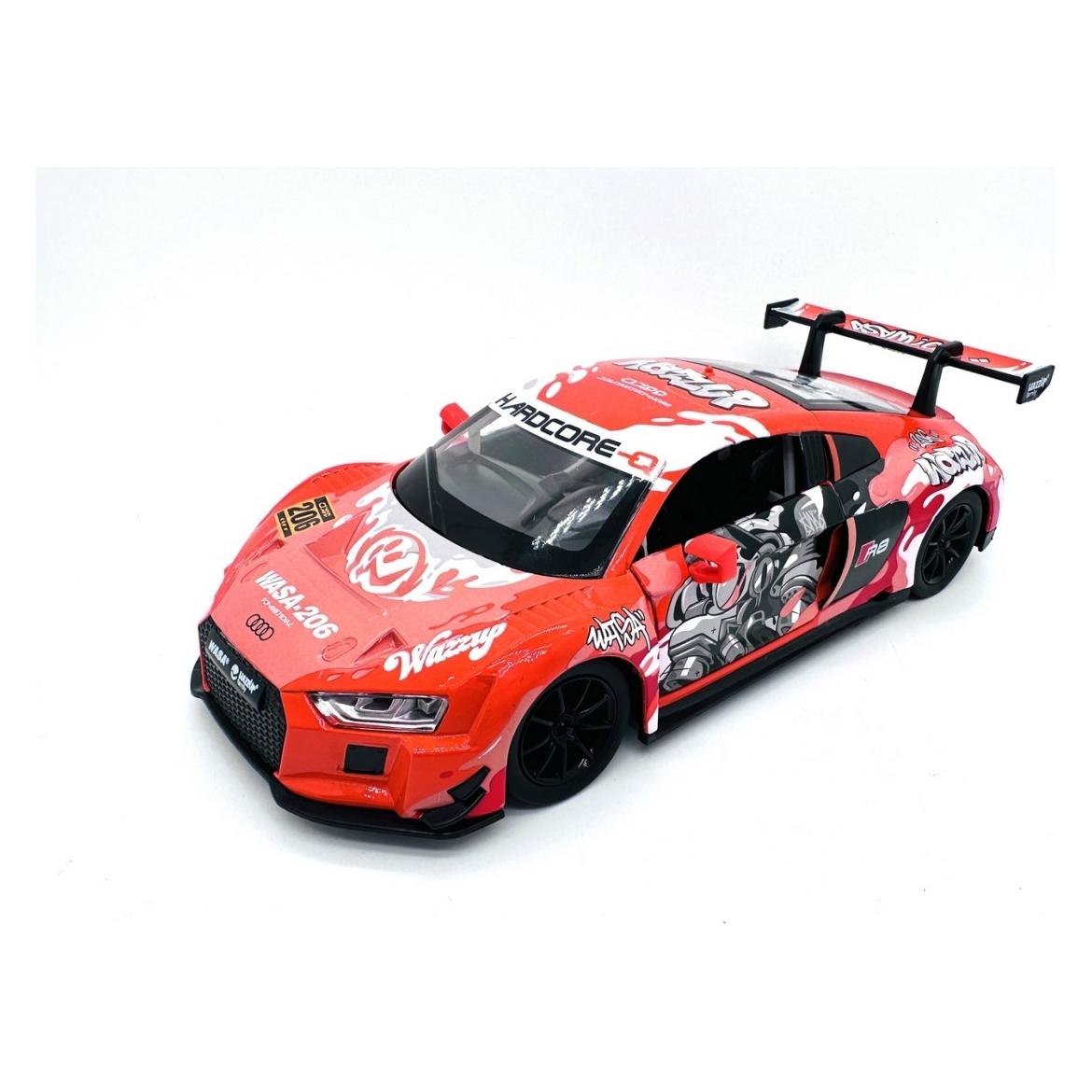 Pulio MSZ 1/24 Audi R8 LMS mit Sound und Licht (10268291A/OR)
