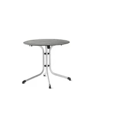 Sieger Klapptisch   ¦ grau ¦ Maße (cm): H: 73  Ø: 85.0