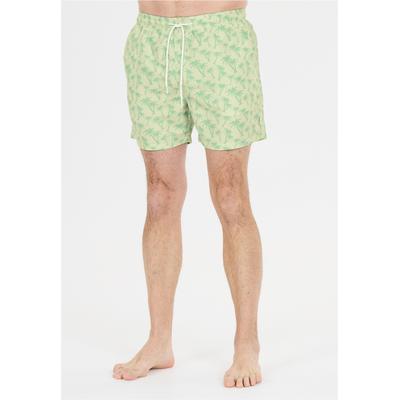 Badeshorts NOU "Fileyer", Herren, Gr. M, US-Größen, beige (hellgrün), 95% Polyester, 5% Elasthan, Badehosen Badeshorts, mit schnell trocknendem Innenfutter