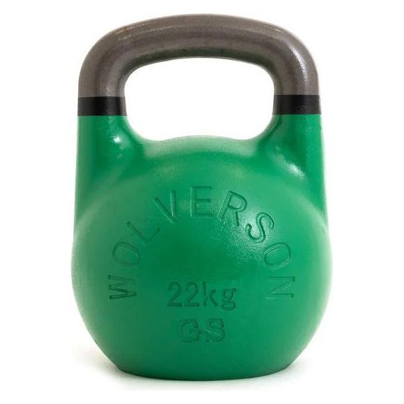 Wolverson Fitness GSU Kettlebell 22K Grün + Black Rings (65557600)