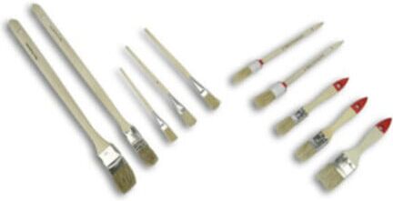 Set de pinceaux 10 pièces, pinceaux pour peintre/peinture, pinceaux pour radiateur, pinceaux émail ; Industrial Quality Supplies (91 15)