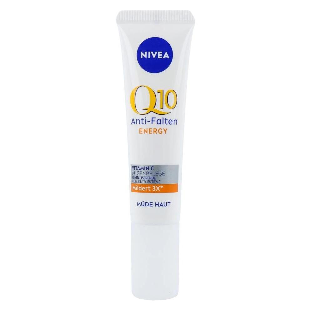 Nivea Q10 Anti-Falten Energie Augenkonturcreme 15 ml (Augenpflege Crème, 15 ml, Tag) (84234)