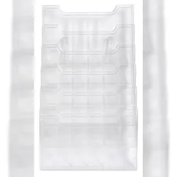 Exacompta 64258D 1x WANDPROSPEKTHALTER A4 quer - Kristall