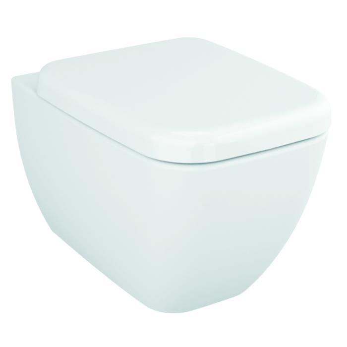 Vitra Shift Wand-Tiefspül-WC 4392B003-1618 36x54cm, 3/6 I, mit Bidetfunktion, weiß hochglanz
