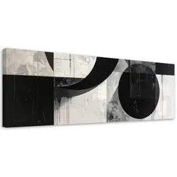LEINWANDBILD 3D und geometrisch 120x40cm