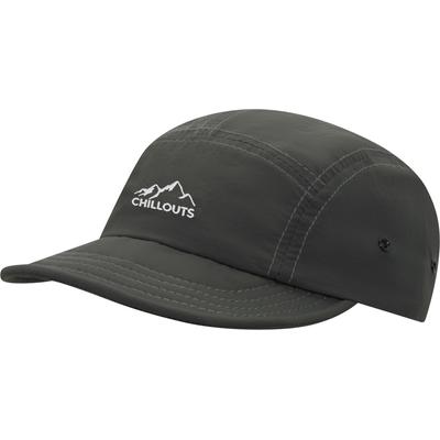 Baseball Cap CHILLOUTS "Bern Hat", Herren, dunkelgrau, Kunstfaser, Caps, Druckstellen reduzierende Cap im minimalistischen Outdoor-Look