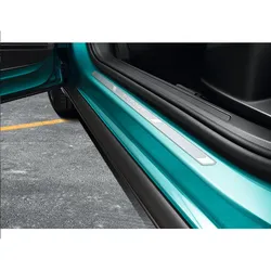 Volkswagen T-Cross Einstiegsleisten Aluminium vorn mit Schriftzug 2GM071303
