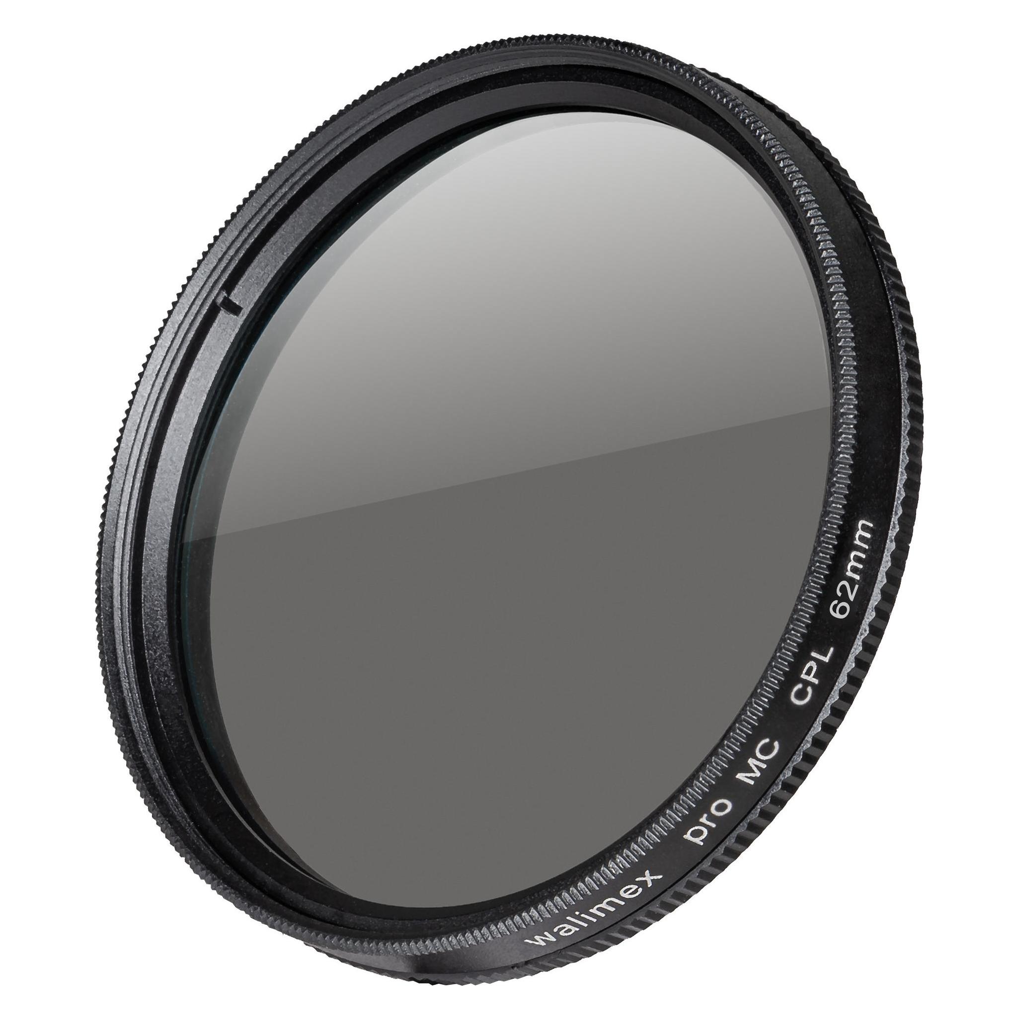 Walimex pro pro Polfilter Zirkular vergütet 62 mm (62 mm, Polarisationsfilter) (19953)